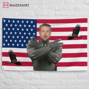Ryan Gosling Funny Black Panther Meme Flag (3)