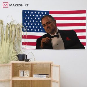 The Godfather Don Vito Corleone Flag (1)