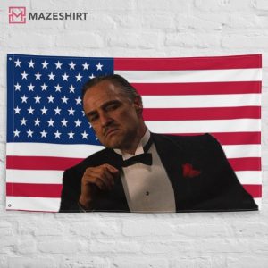 The Godfather Don Vito Corleone Flag (3)