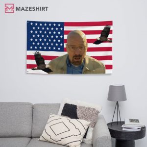 Shocked Walter White Breaking Bad Flag (1)