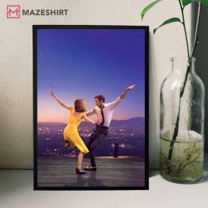 La La Land Mia and Sebastian Dancing Movie Poster