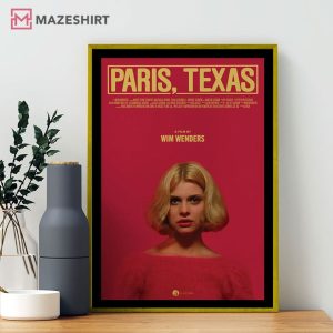 Paris, Texas a film by Wim Wenders Movie Poster (2)