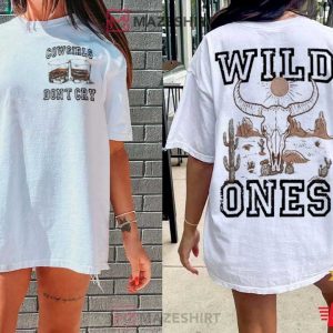 Cowgirls Don't Cry Western T Shirt (2)