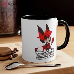 Alastor A little Close Hazbin Hotel Coffee Mug (1)