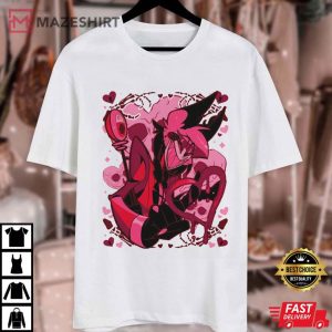 The Radio Demon Alastor Hazbin Hotel T Shirt (4)