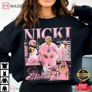 Nicki Minaj Pink Friday 2 Retro T Shirt (2)