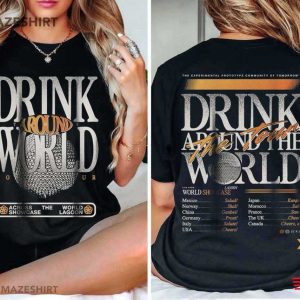 EPCOT Drink Around the World Tour T Shirt (1)