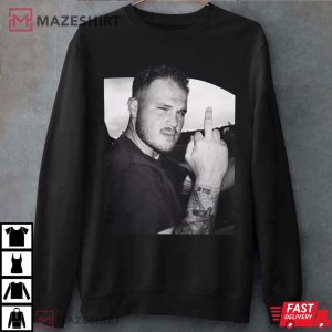 Zach Bryan Middle Finger Funny T Shirt (3)