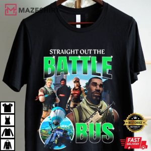 Drake Straight Out The Battle Bus Fortnite T Shirt (1)