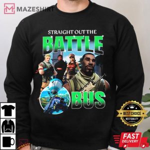 Drake Straight Out The Battle Bus Fortnite T Shirt (4)