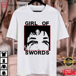 Girl of Swords T Shirt (1)