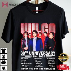 Wilco 30th Anniversary 1994 2024 Thank you for the Memories T Shirt (2)
