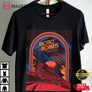 Arctic Monkeys Morrison Red Rocks Amphitheatre T Shirt (2)
