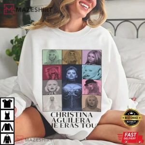 Christina Aguilera The Eras Tour T Shirt (1)