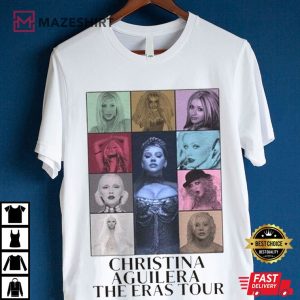Christina Aguilera The Eras Tour T Shirt (2)