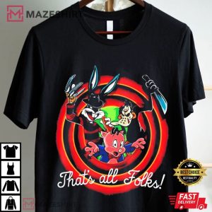 Looney Tunes That’s All Folks T Shirt (3)