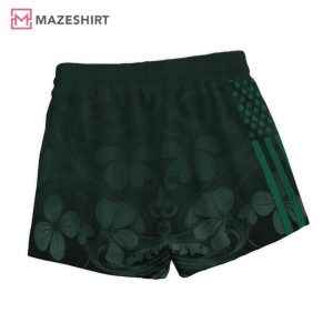 Budweiser St. Patrick's Day American Flag Hawaiian Shorts (2)
