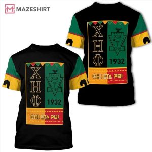 Chi Eta Phi Black History Month 3D Shirt (3)