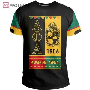Alpha Phi Alpha 1906 Black History Month T Shirt (2)