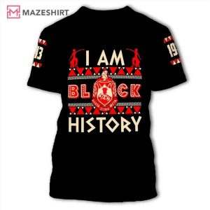 I Am Black History Delta Sigma Theta 3D Shirt (1)