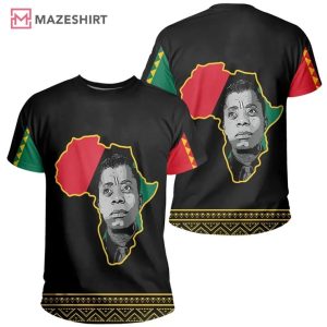 James Baldwin Black History Month Men 3D Shirt (3)