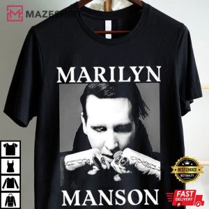 Marilyn Manson American Rock Musician T Shirt (3)