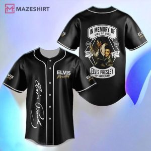 Elvis Presley 88th Anniversary King of Rock Baseball Jersey