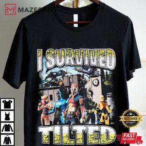 I Survived Tilted The Battle Bus Fort T Shirt (1)