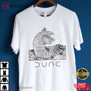 Dune Sandworms Shai Hulud T Shirt (4)