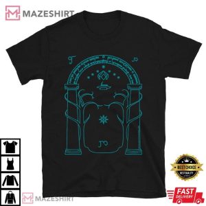 Lord of the Rings Doors of Durin T Shirt (1)