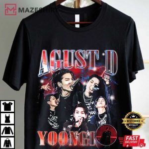 Agust D D Day Tour Vintage Min Yoongi T Shirt (1)