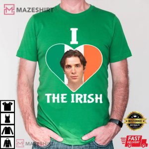 I Love the Irish Cillian Murphy T Shirt (1)