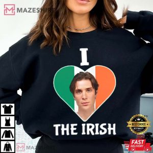 I Love the Irish Cillian Murphy T Shirt (4)