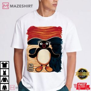 Noot Noot Madafakas Pingu Penguin Scream Funny T Shirt (1)