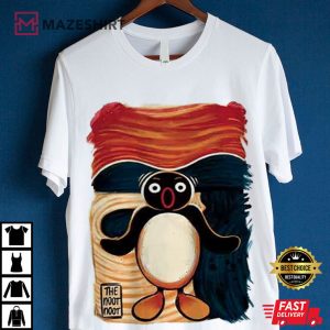 Noot Noot Madafakas Pingu Penguin Scream Funny T Shirt (3)