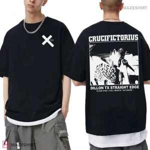 Crucifictorius Dillon TX Straight Edge T Shirt (2)