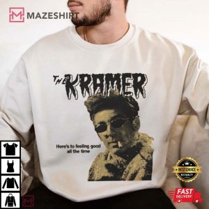 Kramer Here's to Feeling Good All the Time Seinfeld T Shirt (2)