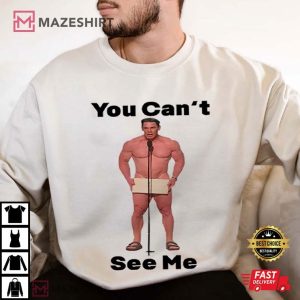John Cena Oscars 2024 You Can’t See Me T Shirt (3)