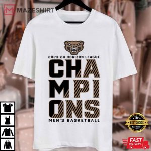 Oakland Golden Grizzlies men's basketball Champions T Shirt (1)
