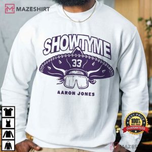 Aaron Jones Showtime Minnesota Vikings T Shirt (2)
