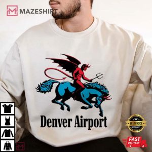 Denver Airport Blucifer Marlboro T Shirt (3)