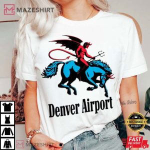 Denver Airport Blucifer Marlboro T Shirt (4)