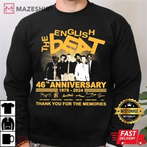 The Beat 46th Anniversary 1978 2024 Thank You For The Memories T Shirt (2)