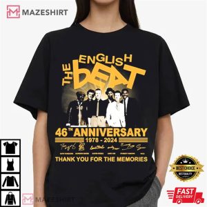 The Beat 46th Anniversary 1978 2024 Thank You For The Memories T Shirt (3)