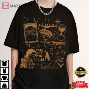 Dune Muad Dib Fear is Mind Killer T Shirt (1)