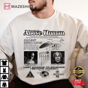Heaven's Gate Cult Survive Above Human 90s T Shirt (4)