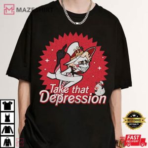 Lucifer Morningstar Hazbin Shirt Take That Depression T Shirt (3)