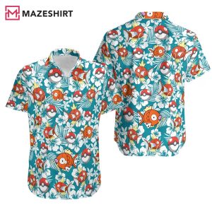 Magikarp Ghost Pokemon Hawaiian Shirt