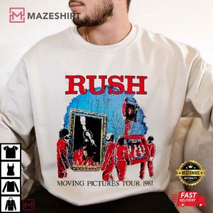 Rush Moving Pictures Tour 1981 T Shirt (4)