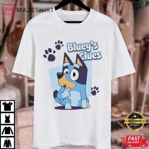 Bluey Blue’s Clues Character T Shirt (4)